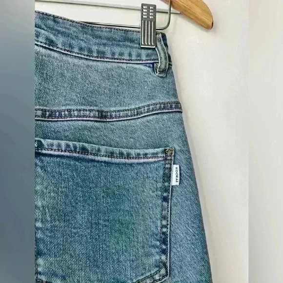 Kookai Women’s Mid Indigo  High Waist Cotton Jeans Denim 36 - Picture 7 of 14